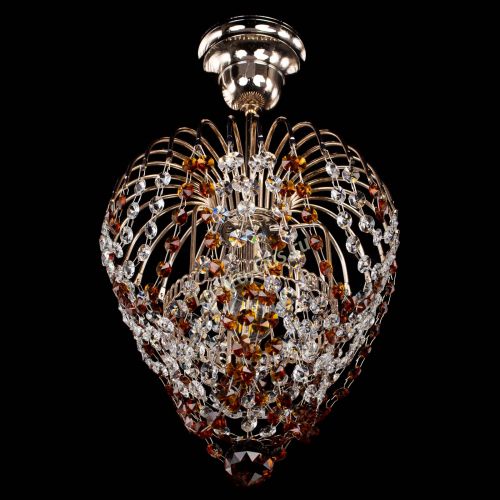 Люстра Малинка обтикон чайная в Самаре Гусь Хрустальный