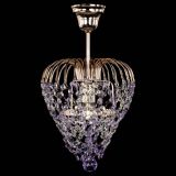 Люстра Малинка обтикон фиолетовая в Самаре