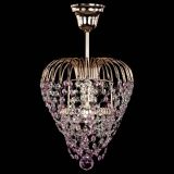 Люстра Малинка обтикон розовая в Самаре