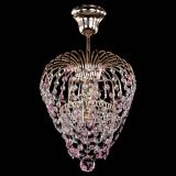 Люстра Малинка обтикон розовая в Самаре