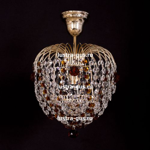 Люстра Малинка шар чайная в Самаре Гусь Хрустальный