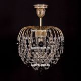 Люстра Малинка шар черная в Самаре