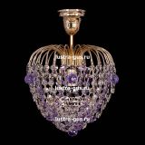 Люстра Малинка шар фиолетовая в Самаре