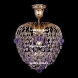 Люстра Малинка шар фиолетовая в Самаре