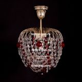 Люстра Малинка шар красная в Самаре