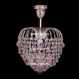 Люстра Малинка шар розовая в Самаре