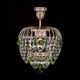 Люстра Малинка шар зеленая в Самаре