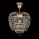 Люстра Малинка шар зеленая в Самаре