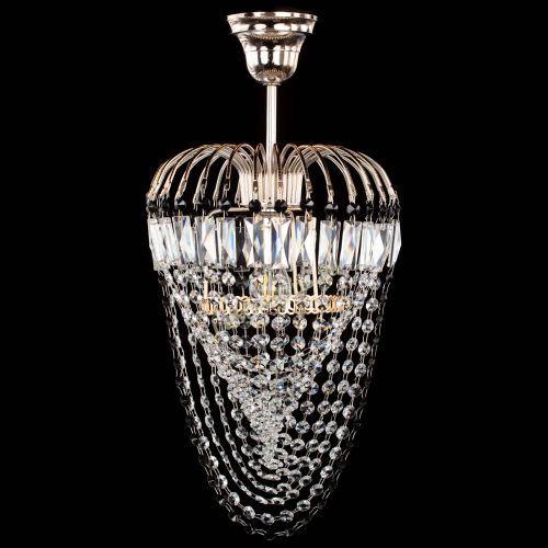 Люстра Малинка Водоворот черная в Самаре Гусь Хрустальный