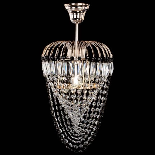 Люстра Малинка Водоворот черная в Самаре Гусь Хрустальный