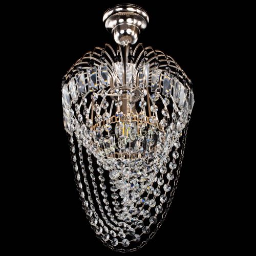 Люстра Малинка Водоворот черная в Самаре Гусь Хрустальный