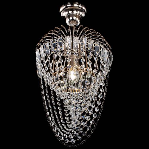 Люстра Малинка Водоворот черная в Самаре Гусь Хрустальный