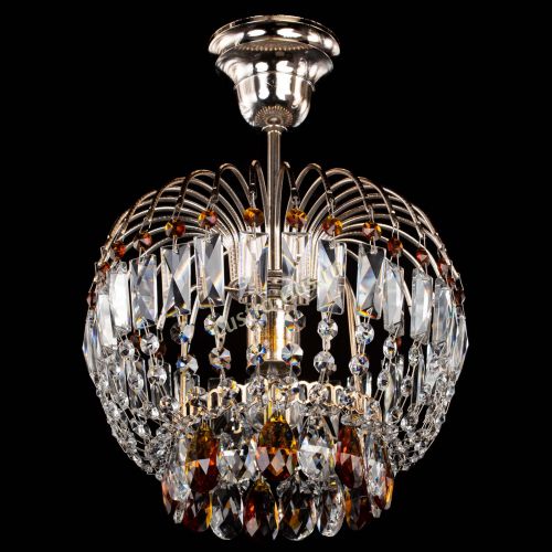 Люстра Малинка чайная в Самаре Гусь Хрустальный