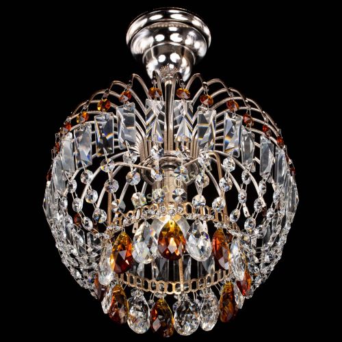 Люстра Малинка чайная в Самаре Гусь Хрустальный