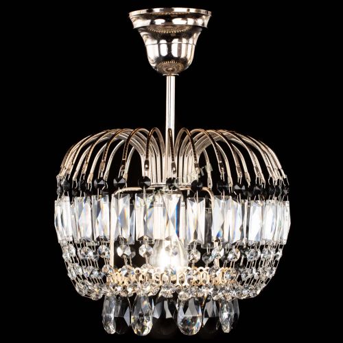 Люстра Малинка черная в Самаре Гусь Хрустальный