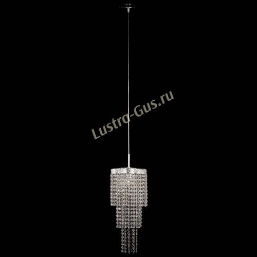 Люстра Милан №1 каскад на тросе в Самаре Гусь Хрустальный
