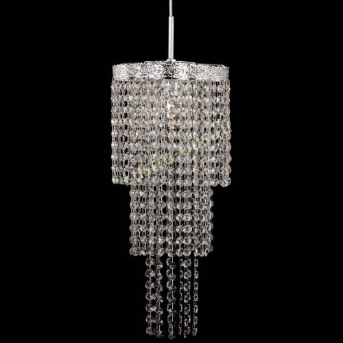 Люстра Милан №1 каскад на тросе в Самаре Гусь Хрустальный