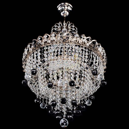 Люстра Натали Софья черная в Самаре Гусь Хрустальный