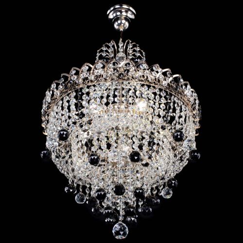 Люстра Натали Софья черная в Самаре Гусь Хрустальный