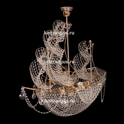 Люстра Черная Жемчужина в Самаре Гусь Хрустальный