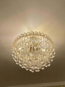 Люстра Капель Лепесток Шар  30мм с подвесом в Самаре отзыв и фото покупателя