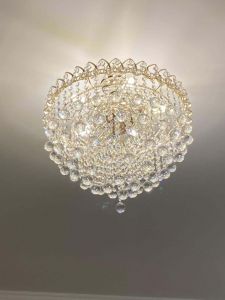 Люстра Капель Лепесток Шар  30мм с подвесом в Самаре отзыв и фото покупателя