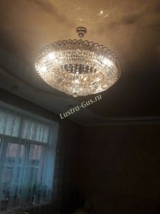 Люстра Кольцо Классика с подвесом в Самаре отзыв и фото покупателя