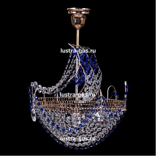 Люстра Корвет 1 ламповый синий в Самаре Люстра Корвет 1 ламповый синий в Самаре