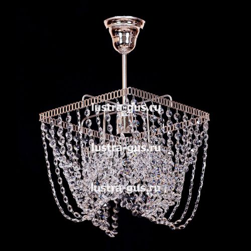 Люстра Квадрат Василиса с подвесом в Самаре Гусь Хрустальный