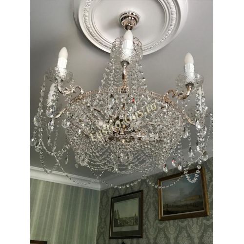 Люстра Елизавета №13 в Самаре Гусь Хрустальный