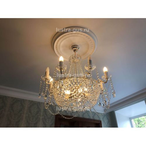 Люстра Елизавета №13 в Самаре Гусь Хрустальный