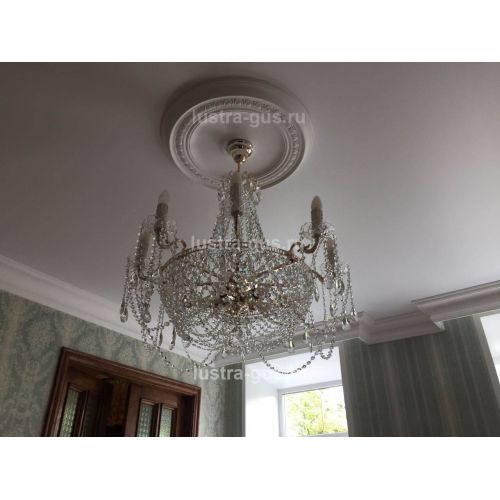 Люстра Елизавета №13 в Самаре Гусь Хрустальный
