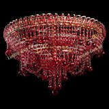 Люстра Водопад Софья красная в Самаре