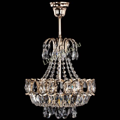 Люстра Ника 1 лампа черная в Самаре Гусь Хрустальный