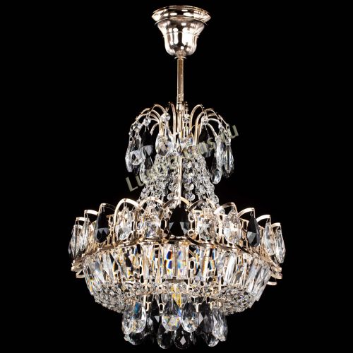 Люстра Ника 1 лампа черная в Самаре Гусь Хрустальный