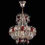 Люстра Ника 1 лампа красная в Самаре