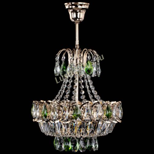 Люстра Ника 1 лампа зеленая в Самаре Гусь Хрустальный