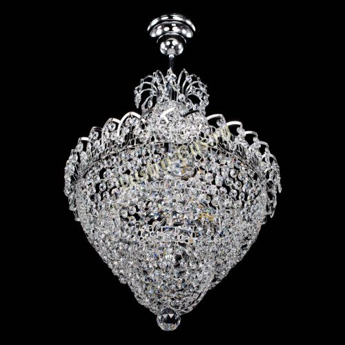 Люстра Ника Лепестки малая - 3 лампы в Самаре Гусь Хрустальный