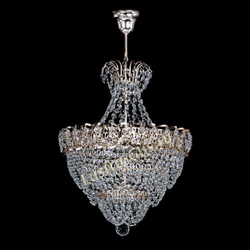 Люстра Ника Лепестки малая - 3 лампы в Самаре Гусь Хрустальный