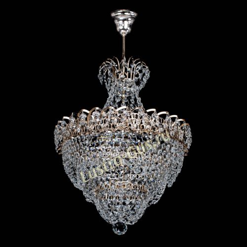 Люстра Ника Лепестки малая - 3 лампы в Самаре Гусь Хрустальный