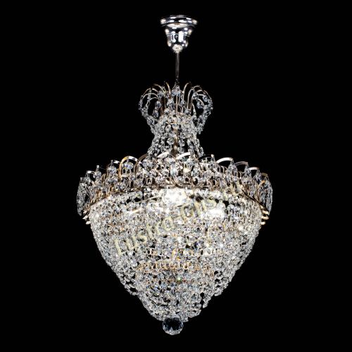 Люстра Ника Лепестки малая - 3 лампы в Самаре Гусь Хрустальный