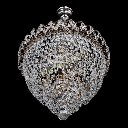 Люстра Ника Лепестки малая - 3 лампы в Самаре Гусь Хрустальный