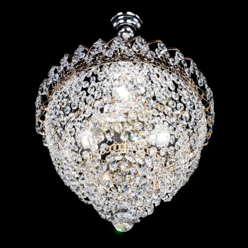 Люстра Ника Лепестки малая - 3 лампы в Самаре Гусь Хрустальный