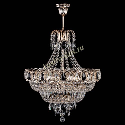 Люстра Ника подвесная Черная в Самаре Гусь Хрустальный