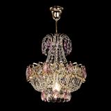 Люстра Ника 1 лампа розовая в Самаре