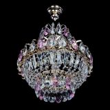 Люстра Ника 1 лампа розовая в Самаре