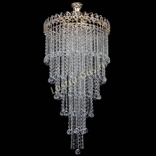 Люстра Октава длинная с подвесом в Самаре Гусь Хрустальный