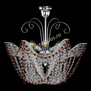  Люстра Орхидея №3 чайная