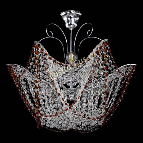 Люстра Орхидея №3 чайная в Самаре Гусь Хрустальный