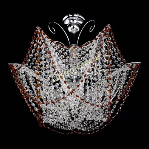 Люстра Орхидея №3 чайная в Самаре Гусь Хрустальный